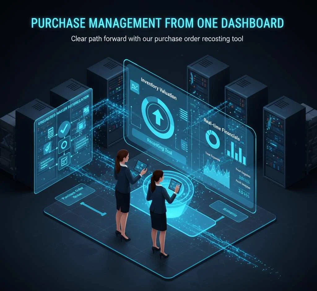 Purchase order recost