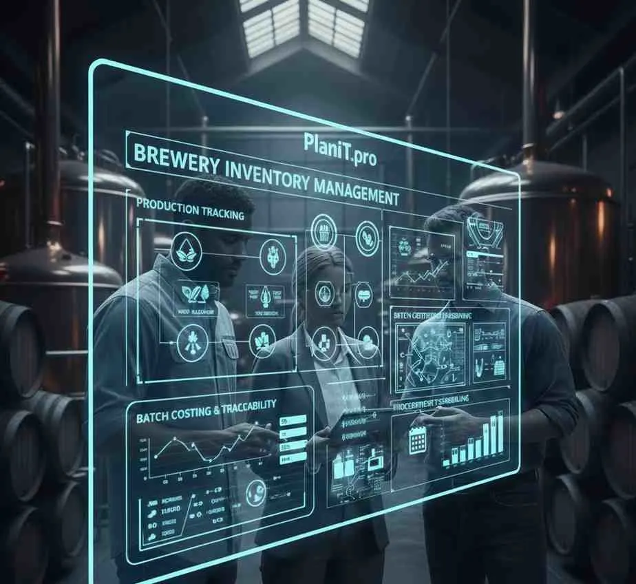Brewery inventory management software