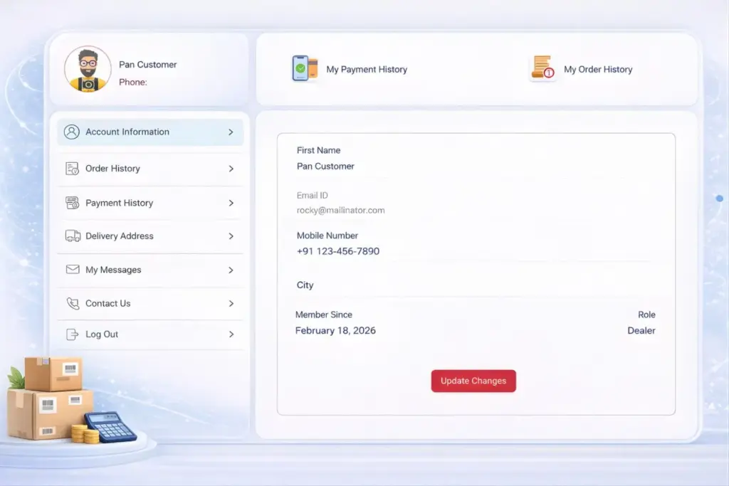 B2B/B2C e-commerce portal