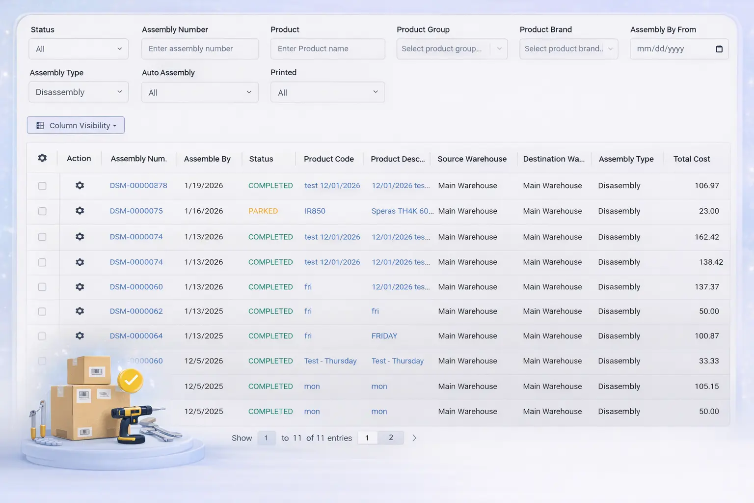 Disassembly Software