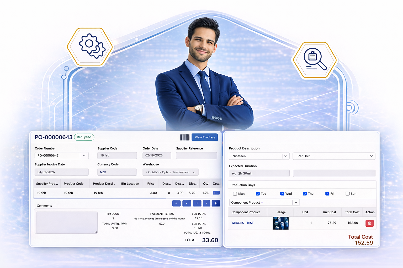Receipt Purchases Software