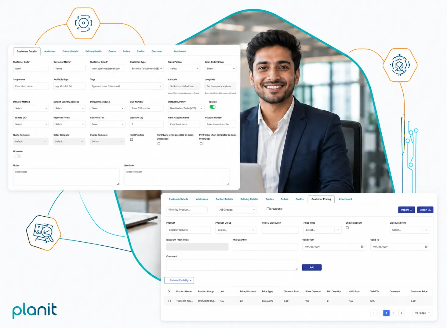Customer pricing software