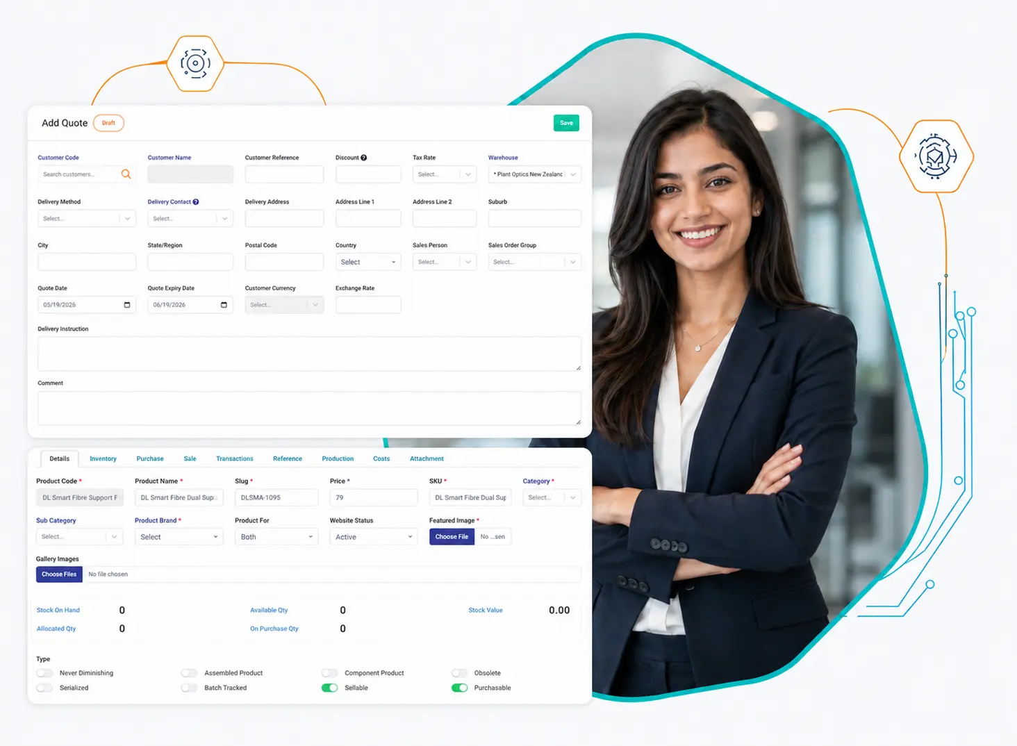 Sales quote software