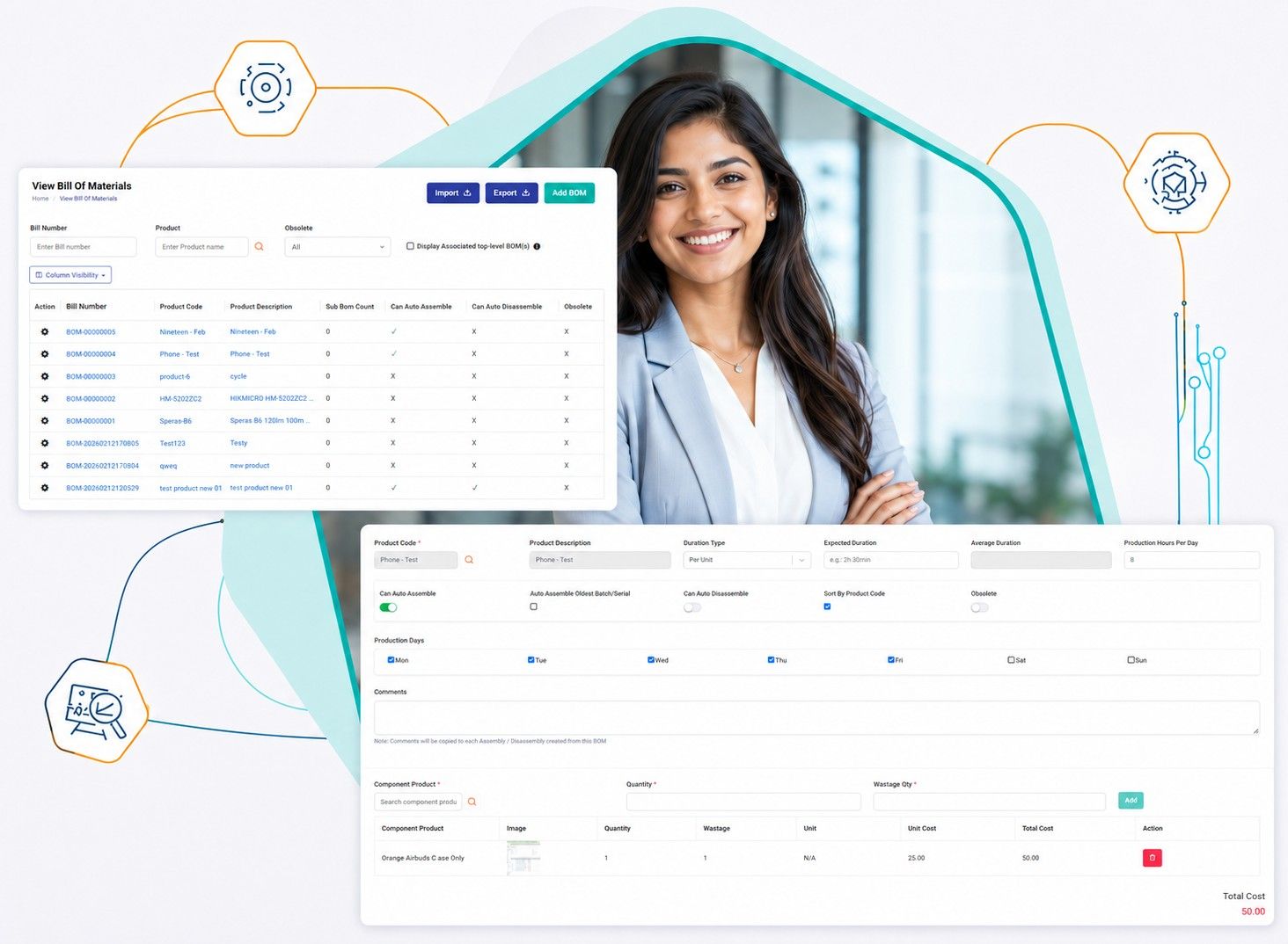 Lighting inventory management software