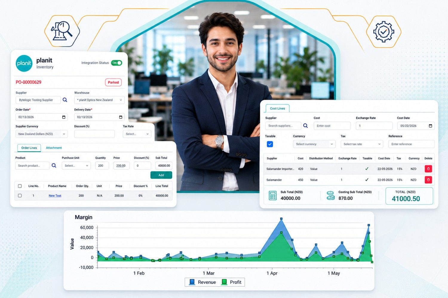 Lighting inventory management software