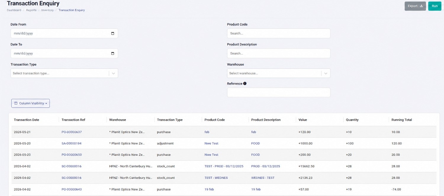 Brewery inventory management software